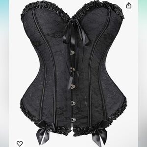 Floral lace corset NWOT